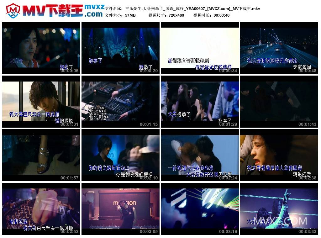 王乐先生-大哥抱拳了_国语_流行_YEA00607